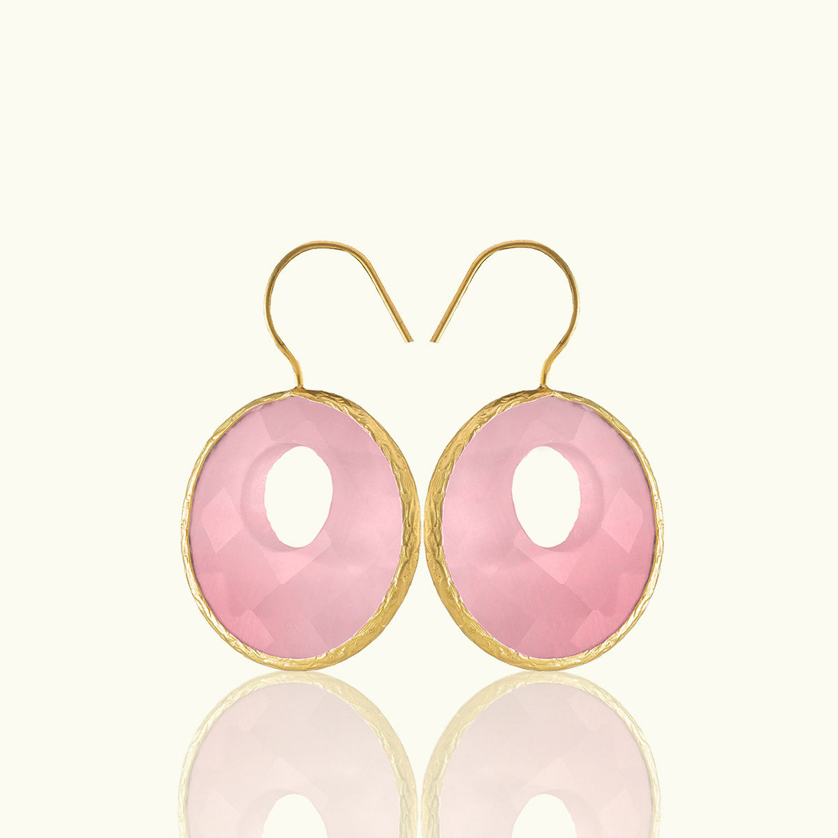 Single Bushwick Eyes Gold Earrings