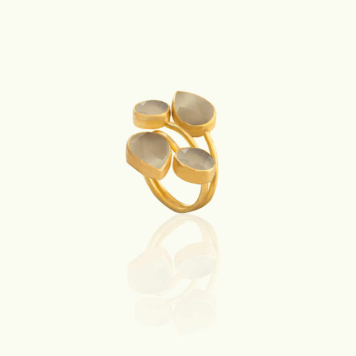 Four Stone Gold Ring