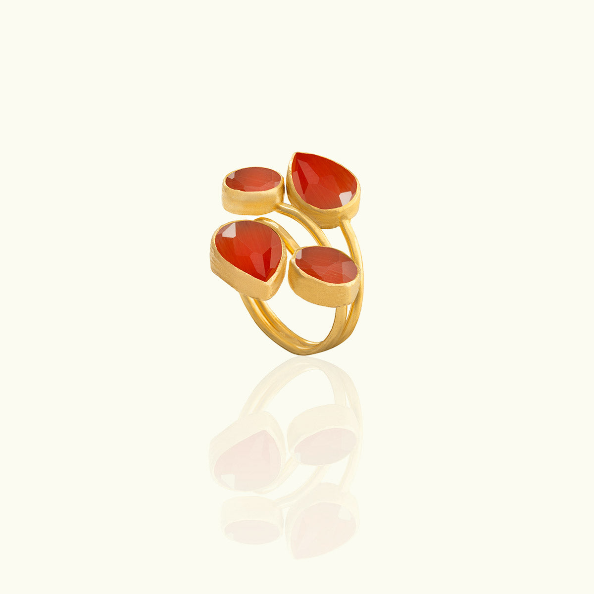 Four Stone Gold Ring