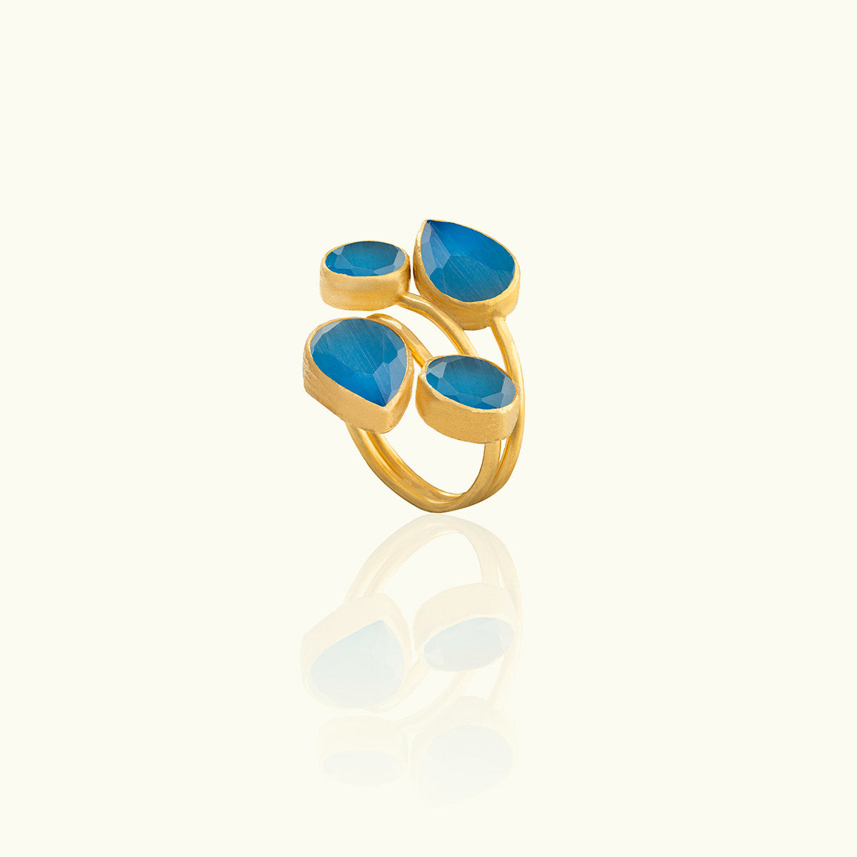 Four Stone Gold Ring