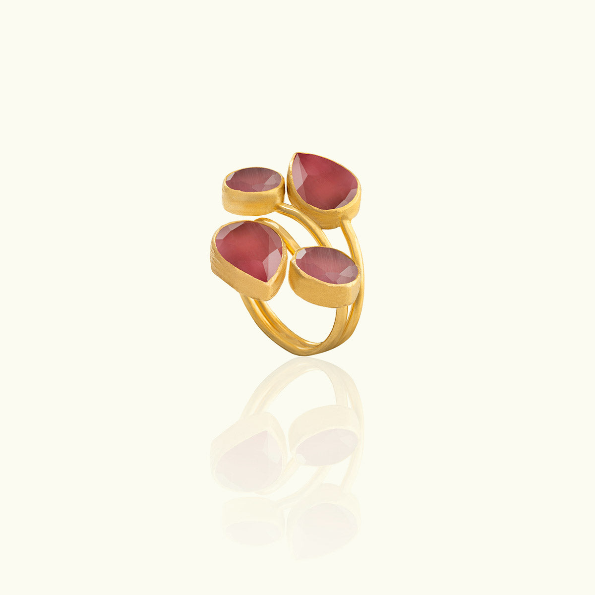 Four Stone Gold Ring